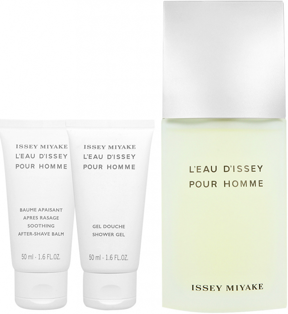 Issey Miyake L´Eau D´Issey Pour Homme EDT 125 ml + sprchový gel 50 ml + balzám po holení 50 ml dárková sada