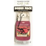 Yankee Candle Black Cherry papírová visačka 3 ks | Zboží Auto