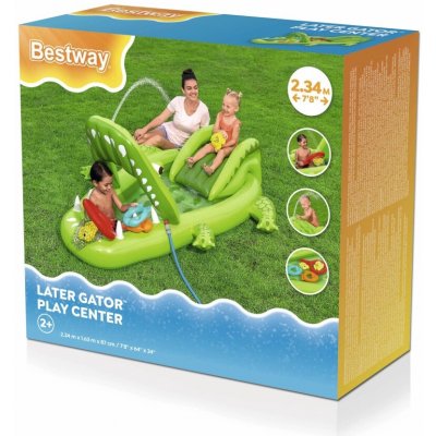 Bestway 53169 Krokodýl 234 x 163 x 87 cm – Hledejceny.cz