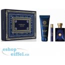 Versace Pour Homme Dylan Blue EDT 100 ml + EDT 10 ml + sprchový gel 150 ml dárková sada