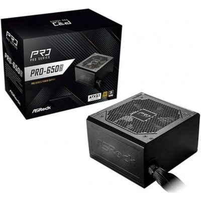ASRock Pro Series 650W PRO-650G – Hledejceny.cz