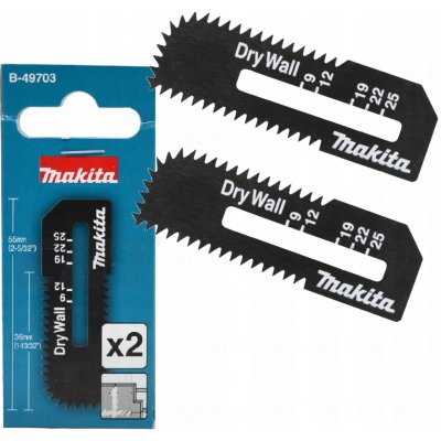 Makita B-49703 pilový list na sadrokarton DSD180,2 ks – Hledejceny.cz