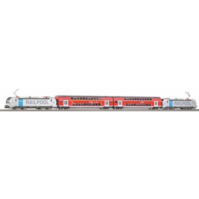 Piko Elektrická souprava se 2 lokomotivami BR 193 Vectron DB Regio VI 58115 – Zboží Mobilmania