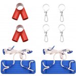 vidaXL houpačky s lany 2 ks. modrá 38 x 16 cm – Sleviste.cz