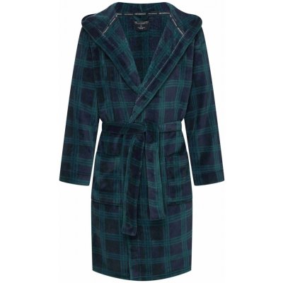 Henderson pánský župan Nickel s kapucí Tmavě modrá – Sleviste.cz