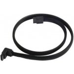 SilverStone SST-CP08 SATA III kabel, lomený, 50cm, černý, oplétaný – Zboží Živě