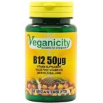 Veganicity Vitamín B12 50 µg metylkobalamin 90 tablet – Hledejceny.cz