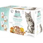 Brit Care Cat Sterilized Fillets in Gravy Healthy Rabbit 12 x 85 g – Sleviste.cz
