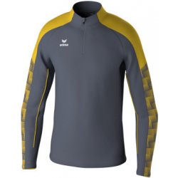 Erima Evo Star mikina 1/2 ZIP dětská šedá žlutá