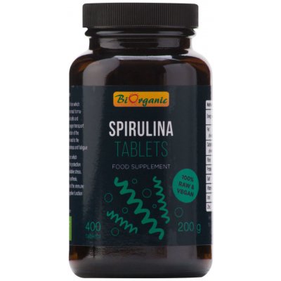 Biorganic Spirulina 400 tablet 200 g