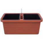 Nohel Garden Truhlík BERBERIS samozavlažovací Antracit 30 x 26 cm – Zbozi.Blesk.cz