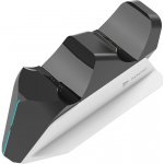 SAVIO GCS-01 Duální nabíjecí stanice PS5, Dual Sense, USB, černá – Sleviste.cz