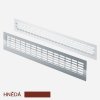 Ventilace Den Braven hliníková 480 mm x 80 mm hnědá