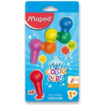 Maped Voskovky Color'Peps Baby Crayons 6 ks