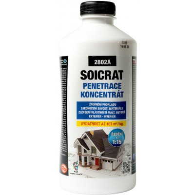 Barvy a laky Teluria s.r.o. Penetrace Soicrat - koncentrát 1kg (V-1309) – Sleviste.cz