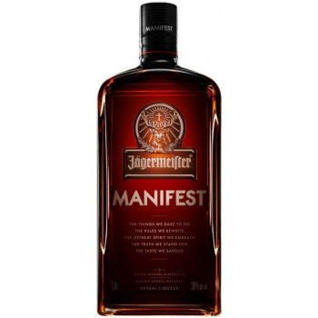 Jägermeister Manifest 38% 1 l (holá láhev)