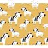 Metráž PUL panel na svrchní kalhotky zebry hořčicové
