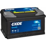 Exide Excell 12V 80Ah 700A EB802 | Zboží Auto