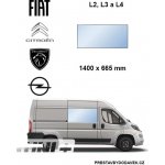 Boční pravé pevné okno L2, L3 a L4 | Citroen Jumper / Peugeot Boxer / Fiat Ducato / Opel Movano – Zboží Mobilmania