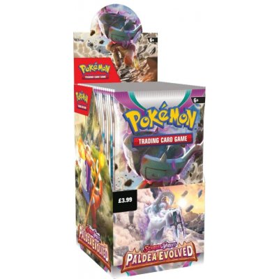 Pokemon TCG Paldea Evolved Half Booster Box – Zboží Dáma