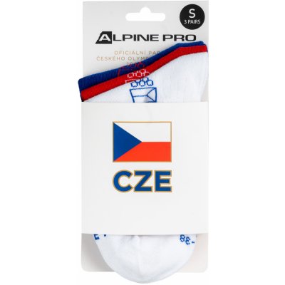 Alpine Pro 3 EQUIPE ponožky nízké z olympijské kolekce 3 páry