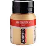 Amsterdam Standard akrylová barva 500 ml 802 Light Gold – Sleviste.cz