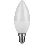 V-TAC Mléčná LED svíčka C37 E14 3,7W, Teplá bílá 2500 3000K – Hledejceny.cz