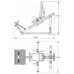 TRINFIT Leg press D3 Pro – Zboží Dáma