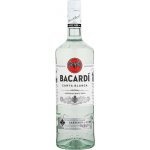 Bacardi Carta Blanca 37,5% 1 l (holá láhev) – Zboží Dáma