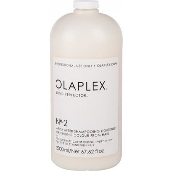 Olaplex obnovující péče snižující poškození vlasů při barvení s pumpičkou (Bond Perfector N°.2) 2000 ml