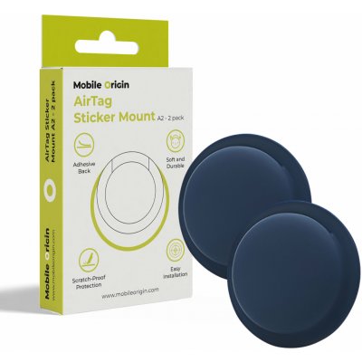 Mobile Origin AirTag Sticker Mount A2 (2 ks) (MO-ATS-BLU) modré – Hledejceny.cz