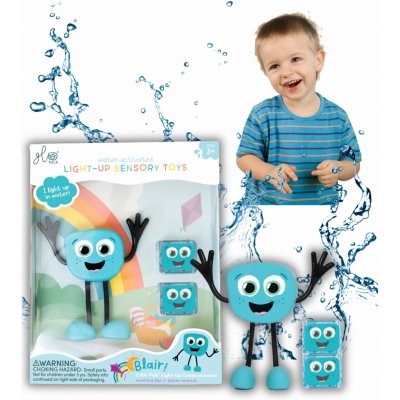 Glo Pals Figurka Blair + 2 svítící kostky do vody – Zboží Dáma
