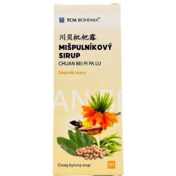 TCM Bohemia Mišpulníkový sirup 100 ml