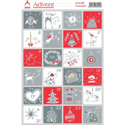 ARCH Adventní kalendář ptáčci 802 – Zboží Mobilmania
