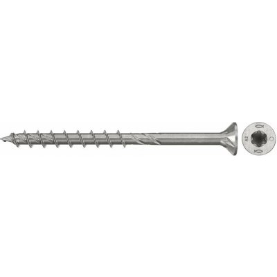 Fischer 574092 šrouby do dřevotřísky 6 mm 80 mm TX Nerezová ocel 100 ks – Hledejceny.cz