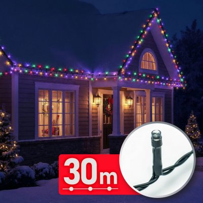 Phenom Barevný LED světelný řetěz 30 m, 600 LED – Hledejceny.cz