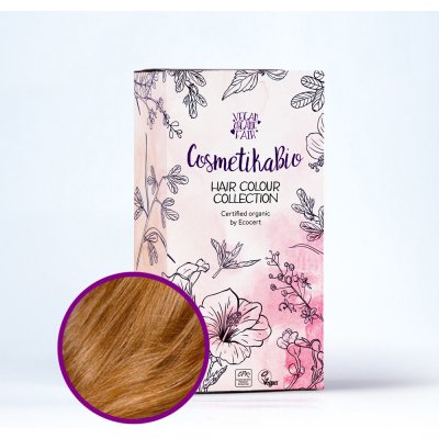 Cosmetikabio 100% přírodní barva na vlasy Jahodová blond 100 g