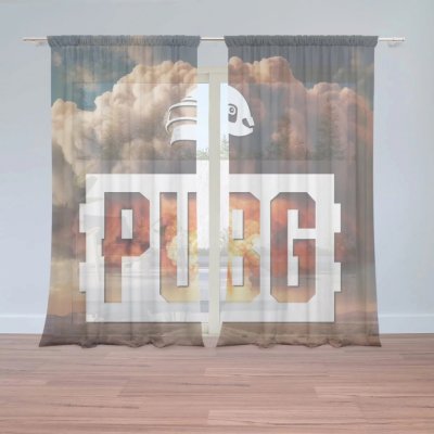 Záclony PUBG Exploze 1: 2 ks - 150x250 cm - Sablio – Hledejceny.cz