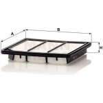 MANN FILTER Vzduchový filtr C 23 094 – Hledejceny.cz