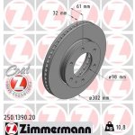 250.1390.20 ZIMMERMANN Brzdový kotouč