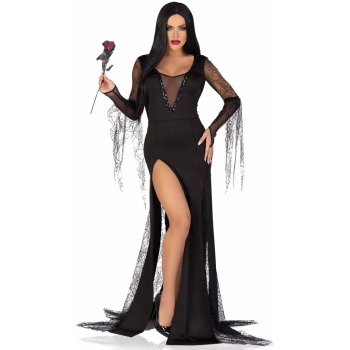 Leg Avenue Sexy Spooky Morticia 87182 Black