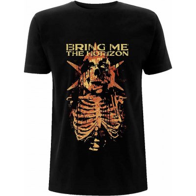 Bring Me The Horizon tričko Skull Muss Black – Zboží Mobilmania