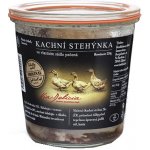 od Farmáře.cz Kachní stehýnka ve vlastním sádle pečená 450 g – Zboží Dáma