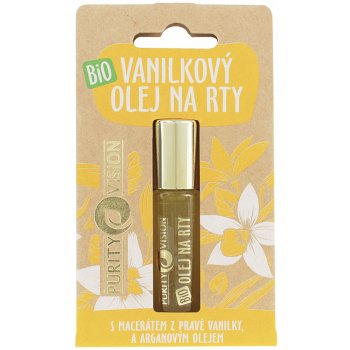 Purity Vision Bio vanilkový olej na rty 10 ml