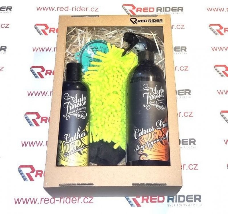 Redrider Dárkový set Auto Finesse Citrus Power Bug & Grime Remover