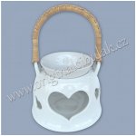 Český porcelán Dubí Aroma lampa bílá – Sleviste.cz