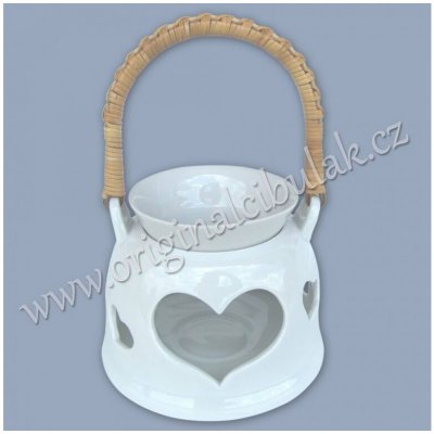 Český porcelán Dubí Aroma lampa bílá – Sleviste.cz