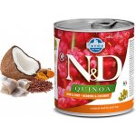 N&D Quinoa Dog Adult Skin & Coat Herring & Coconut 285 g – Hledejceny.cz