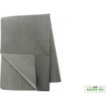 Trixie Ručník s vysokou absorbcí v plastovém obalu 66 x 43 cm šedá – Zboží Mobilmania