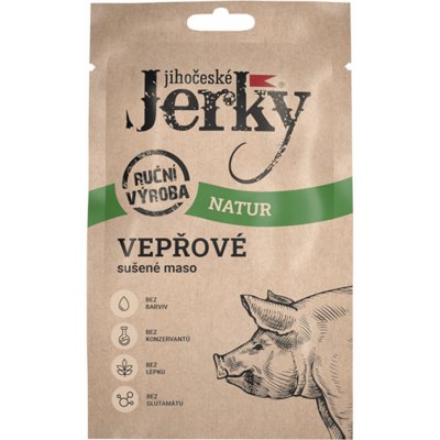 Jihočeské Jerky Vepřové natur 20 g – Sleviste.cz